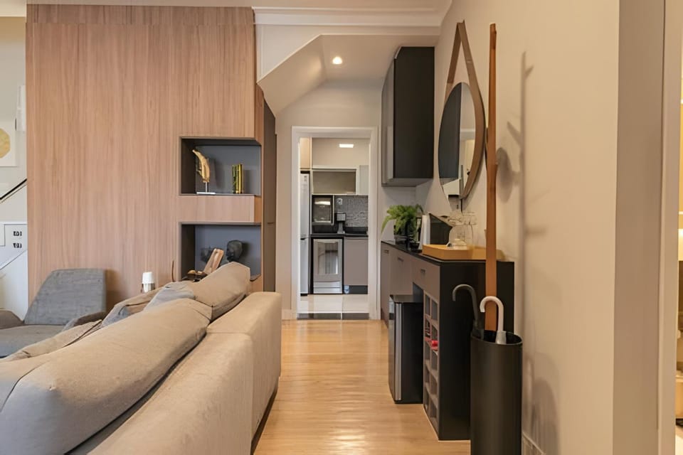 Kitchen or kitchenette, Living room