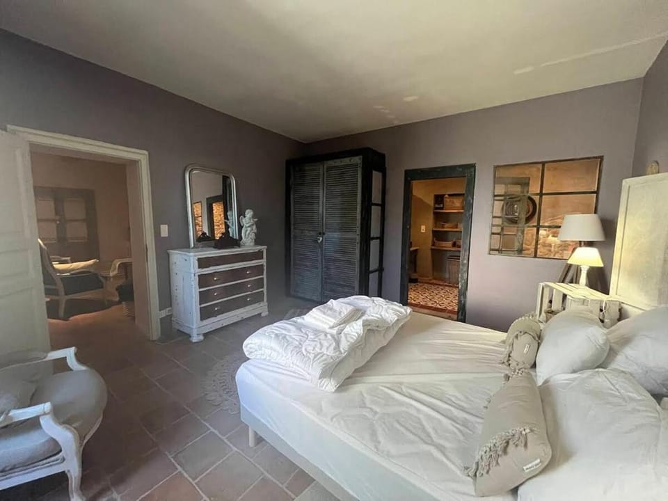 Grande demeure de caractere avec piscine au cœur d un village typique du Sud de la France Villa in Occitanie