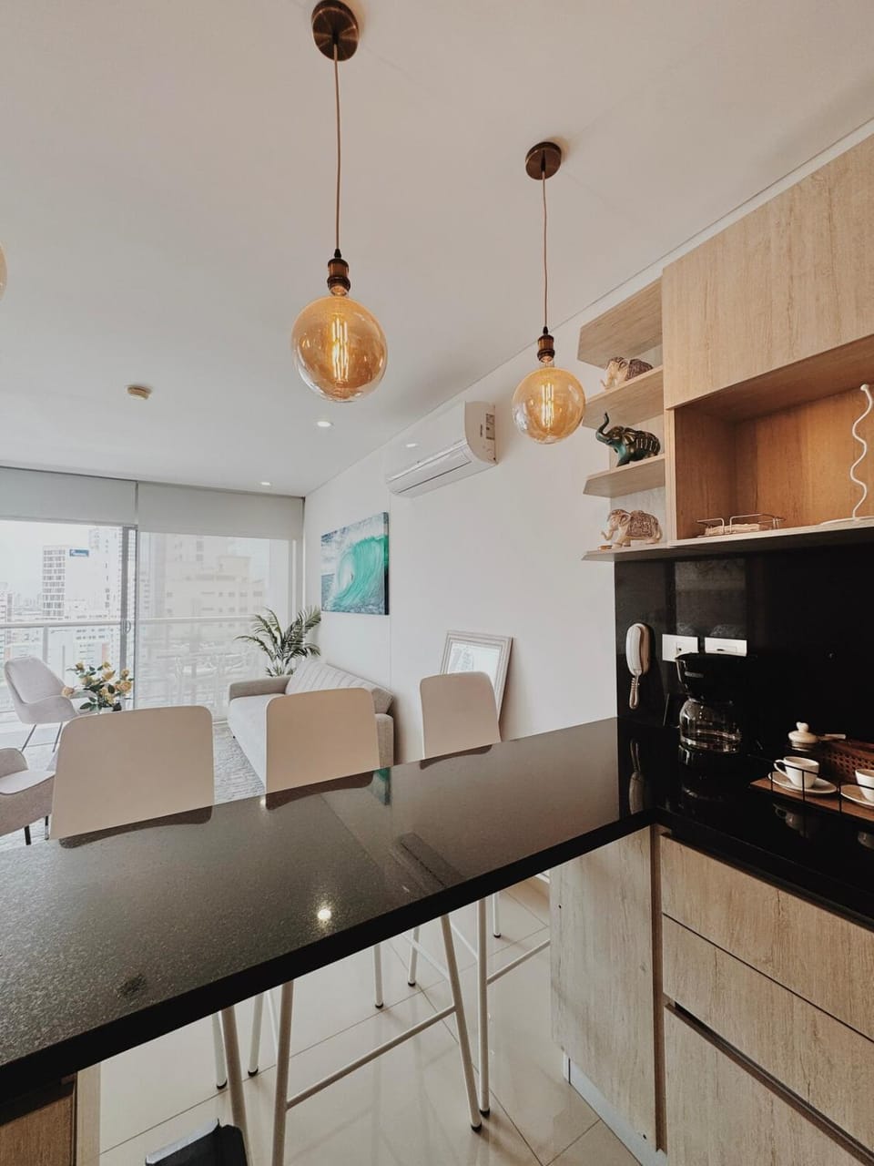Apartamento con hermosa vista en Bocagrande Apartment in Cartagena