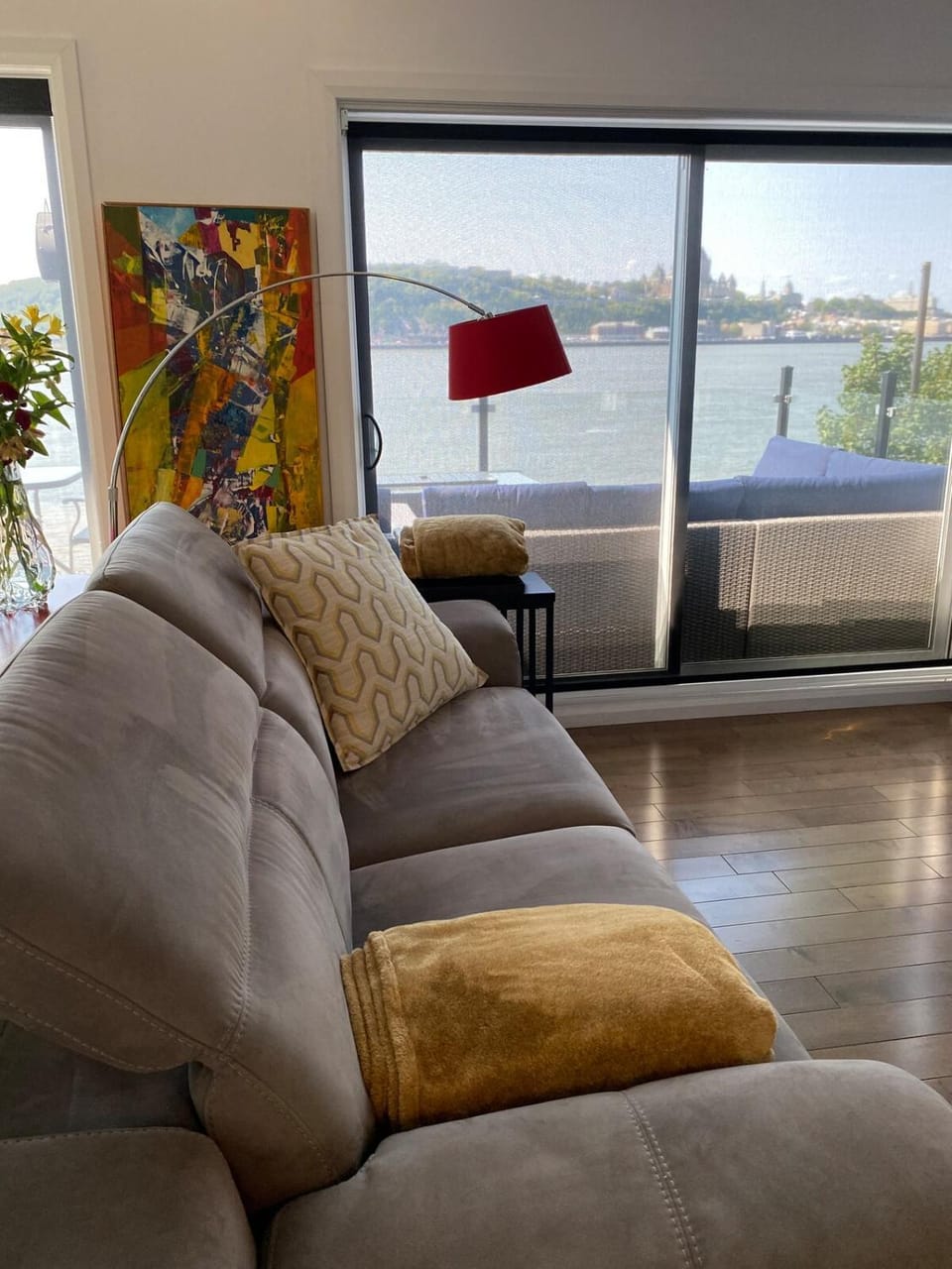 Living room, River view
