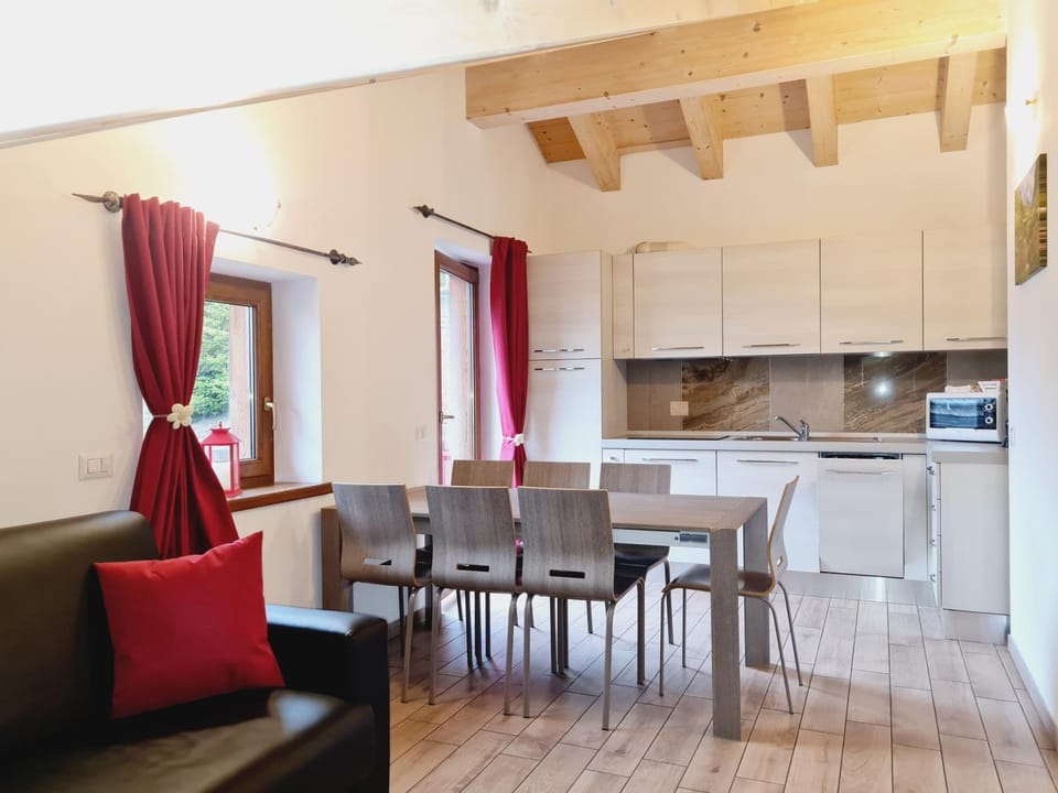 Dining area, kitchen, kitchen