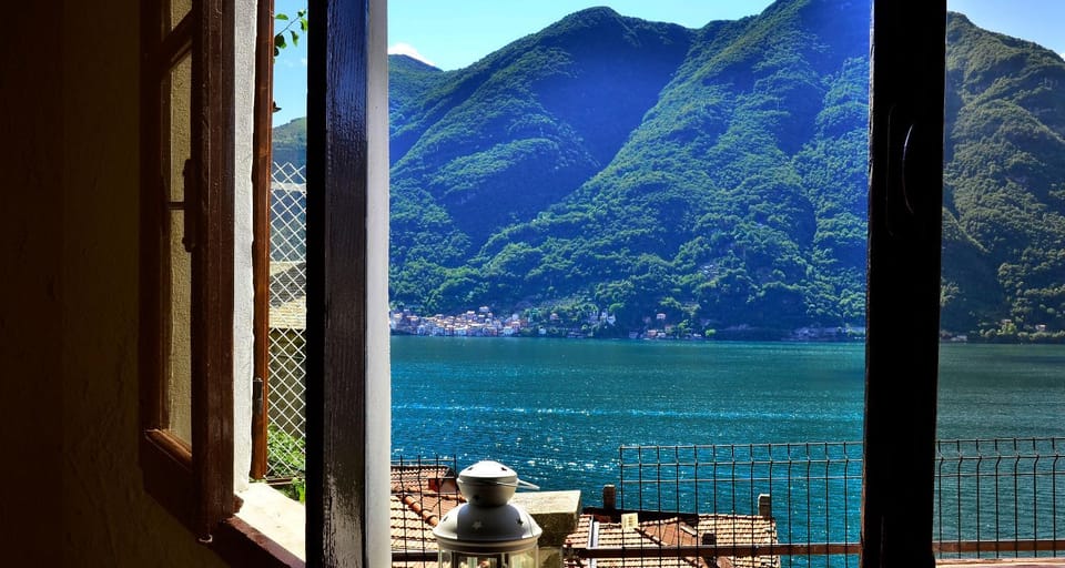 Day, Natural landscape, Lake view