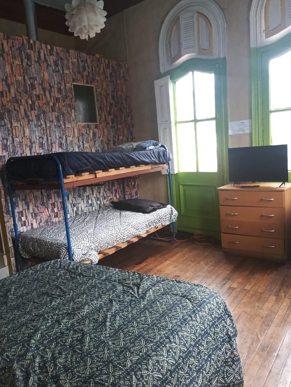 Photo of the whole room, Bedroom, bunk bed