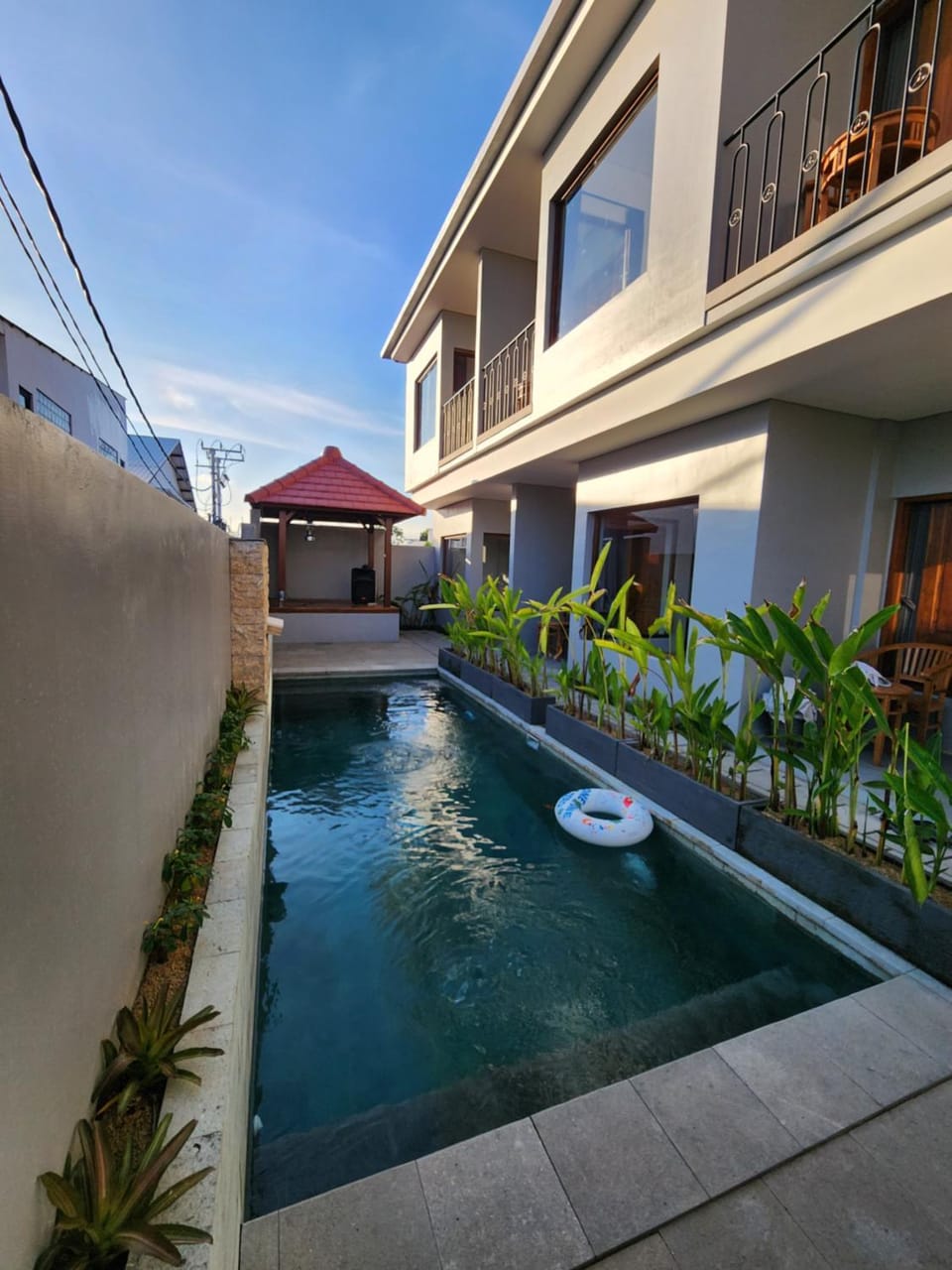 Property building, Pool view, Swimming pool