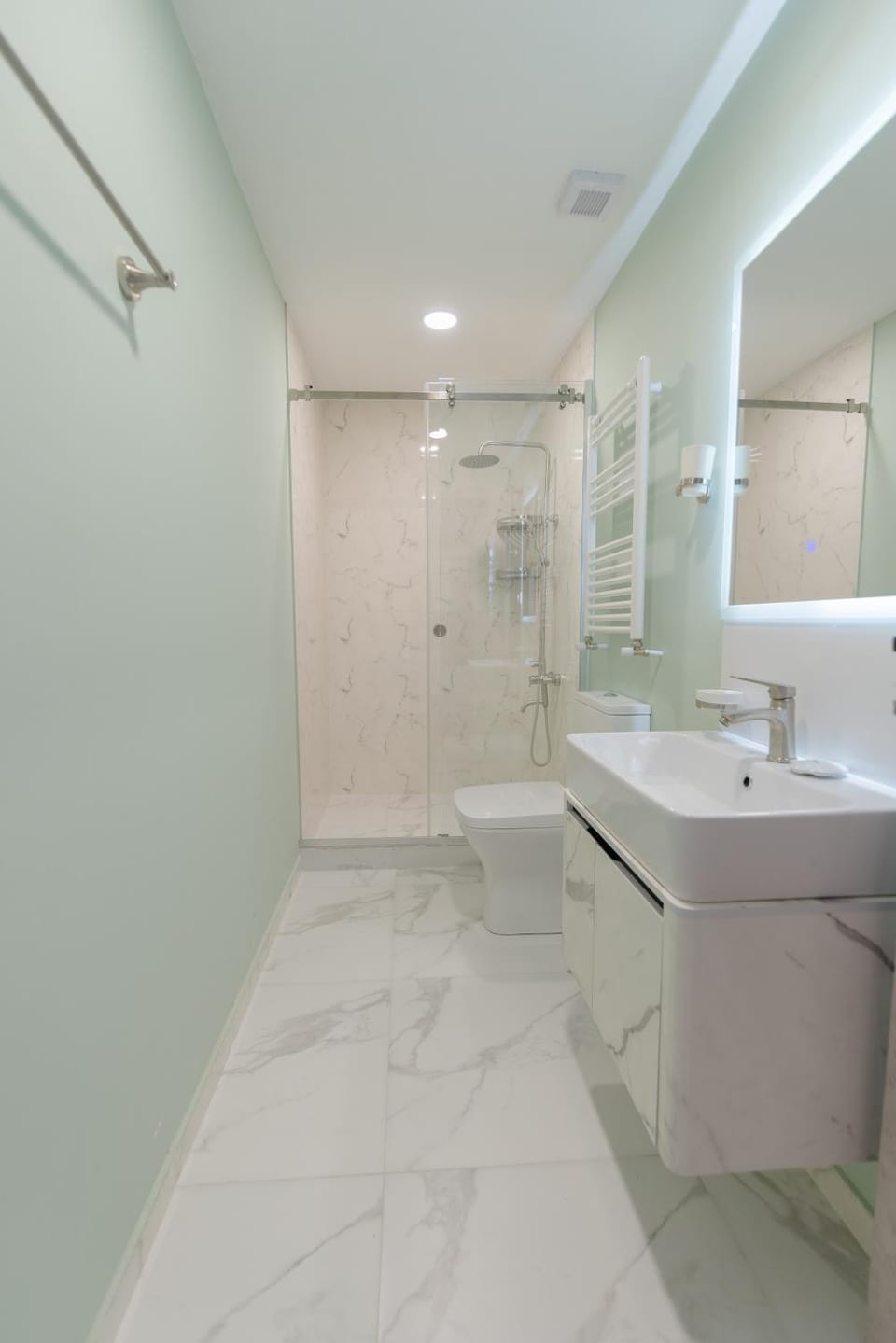 Shower, Bathroom, towels