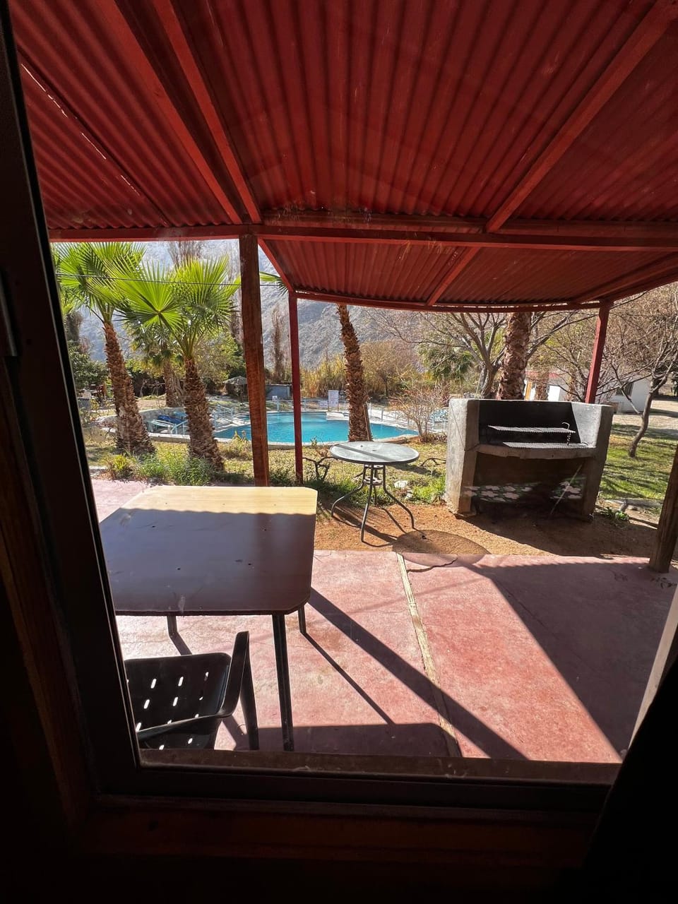 Patio, Garden, Pool view