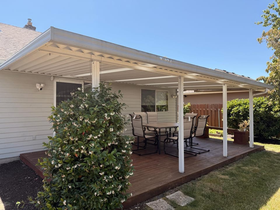 Property building, Patio