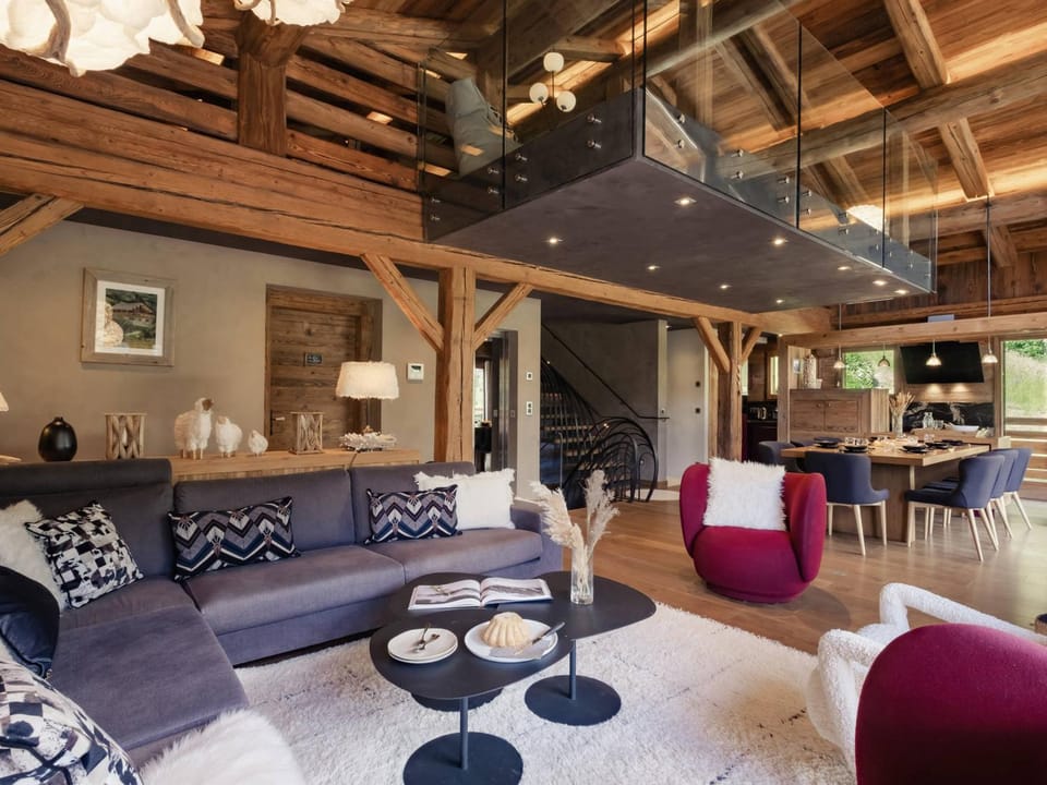 Chalet 5★, 9 pers., spa, cinéma, 4 chambres, navette 300 m - FR-1-304-310 Chalet in La Clusaz