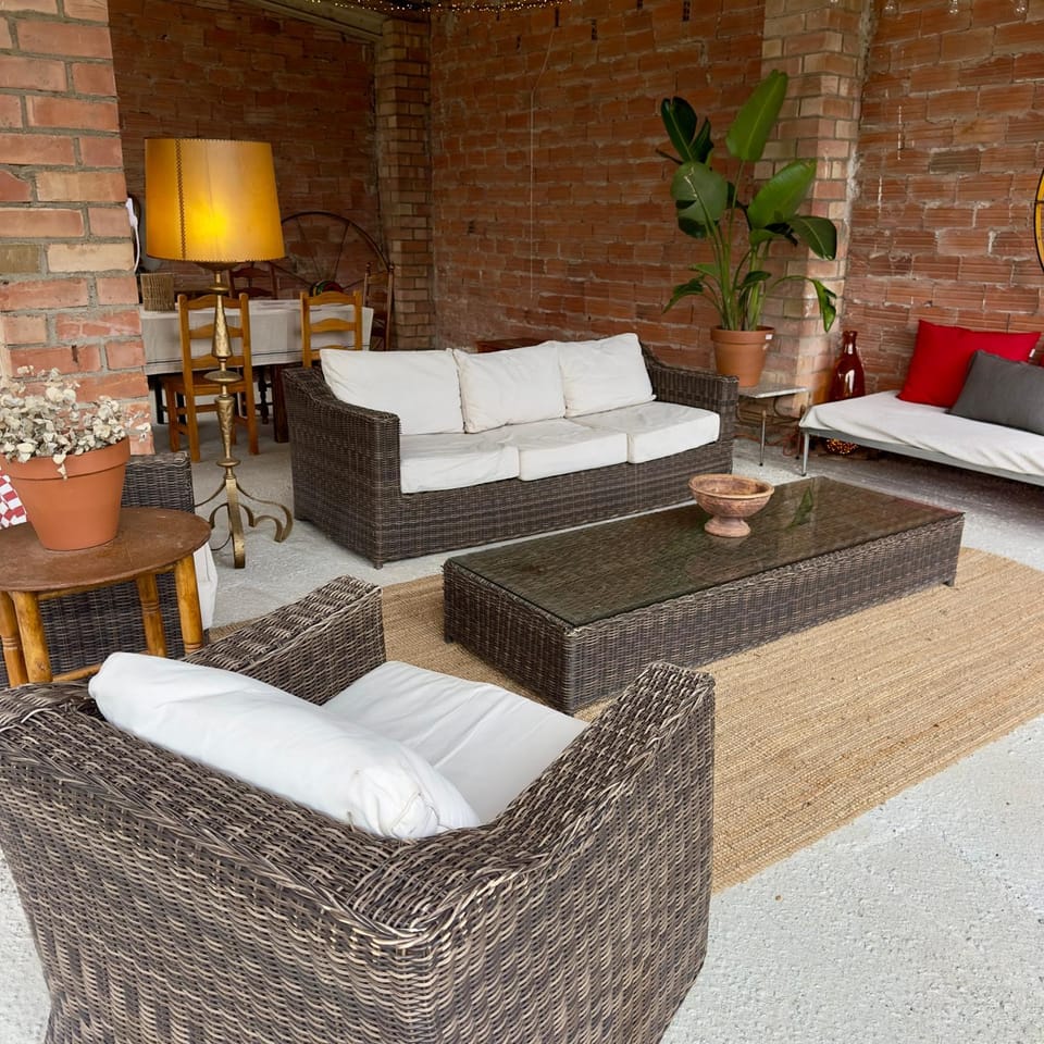 Catalan Farmhouse - Pool, BBQ Terrace, Sleeps 14 House in Selva