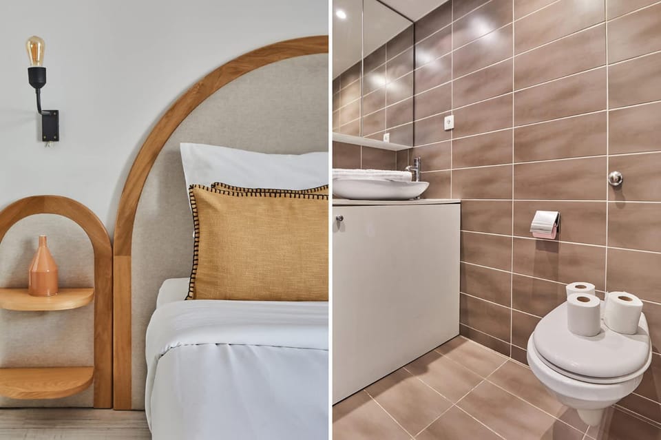 Toilet, Bed