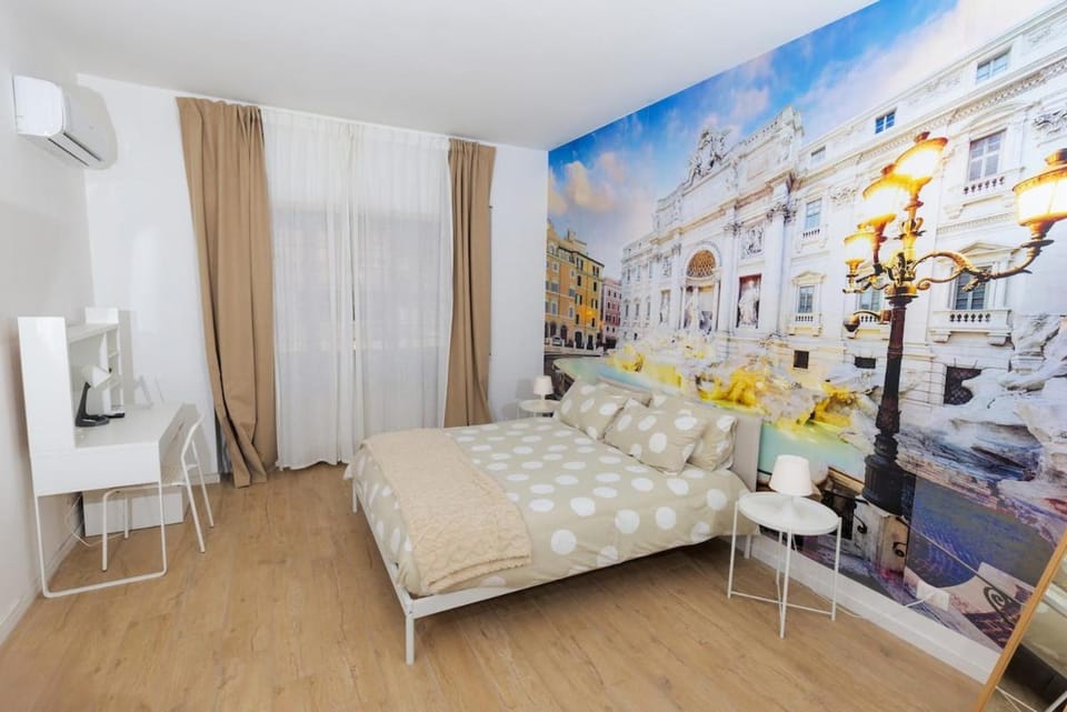 Bed, TV and multimedia, Photo of the whole room, Seating area, Bedroom, air conditioner