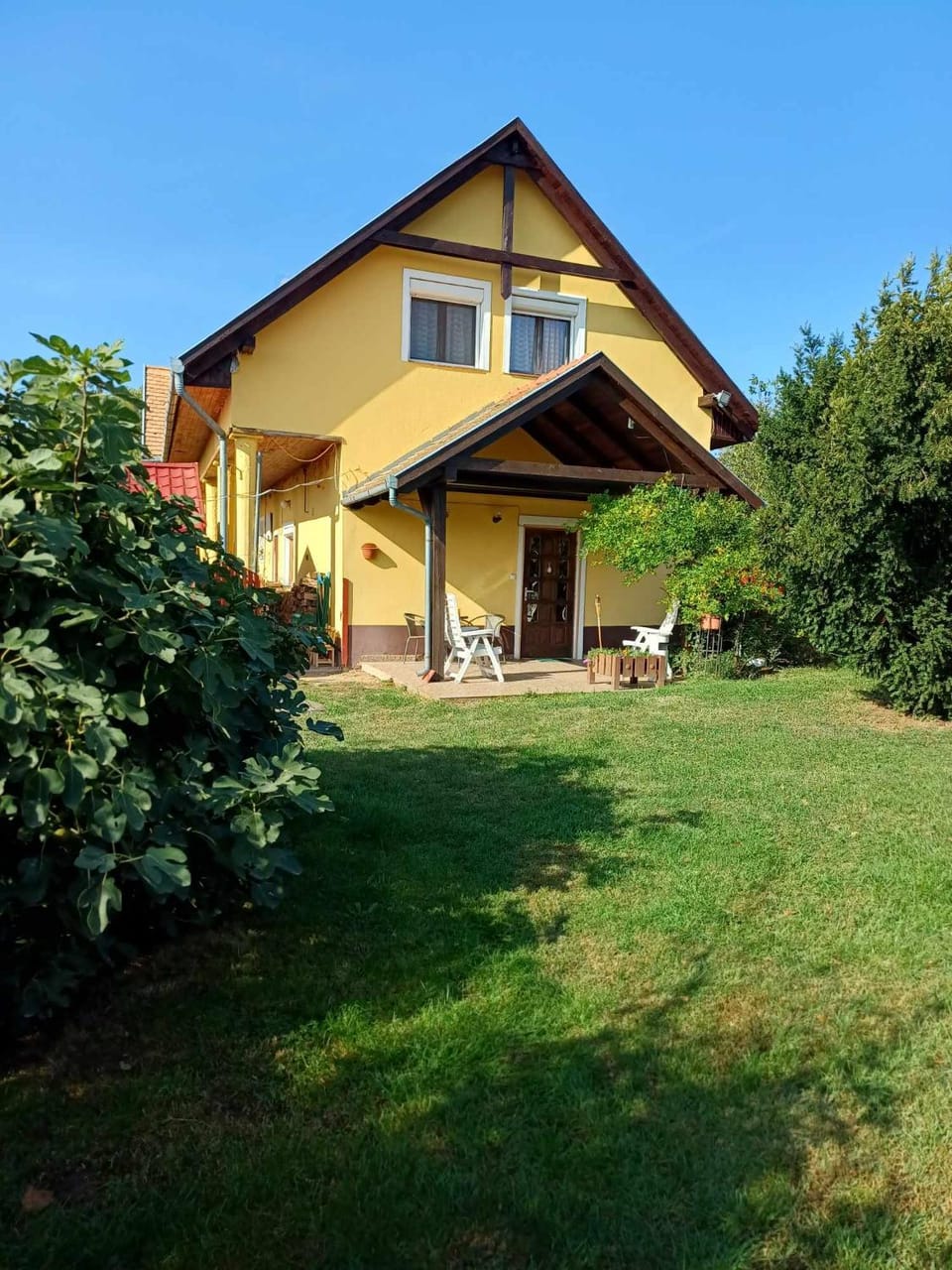 Property building, Garden, Garden view