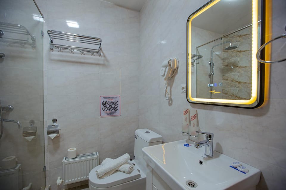 Shower, Toilet, Bathroom, towels