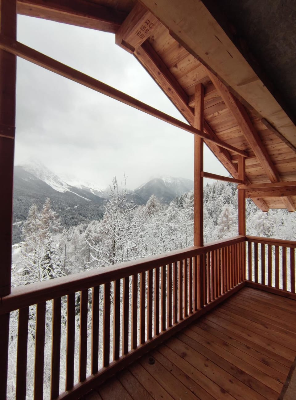 Day, Natural landscape, Winter, View (from property/room), Balcony/Terrace, Mountain view
