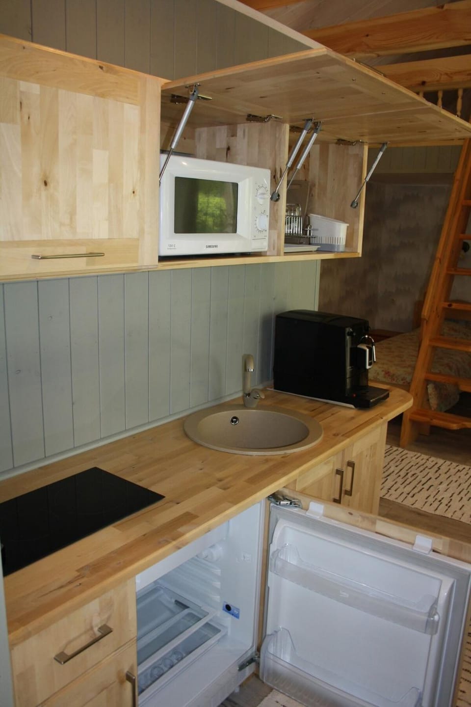 Coffee/tea facilities, Kitchen or kitchenette, microwave