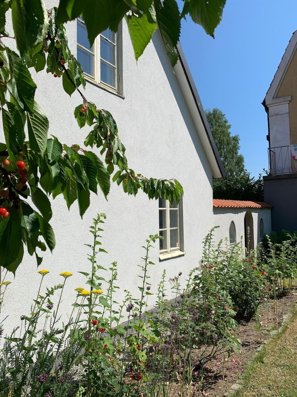 Property building, Garden