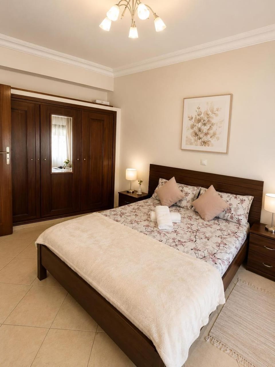 Bed, Photo of the whole room, Bedroom, wardrobe