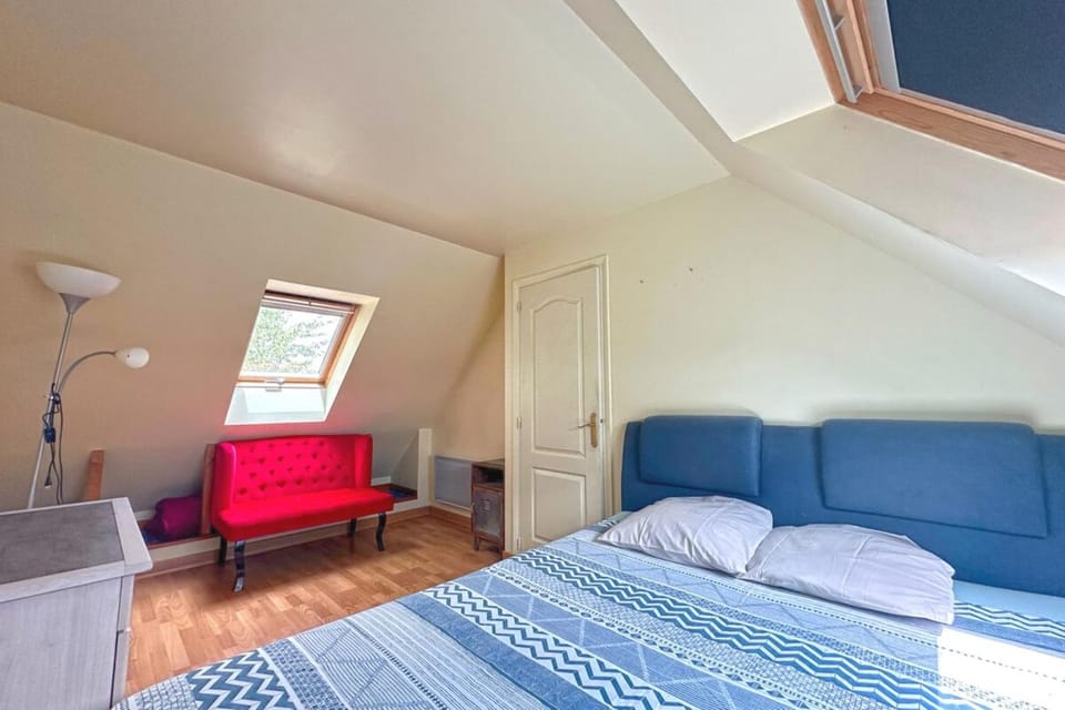 Maison spacieuse-3 chambres-jardin-parking privé House in Fontainebleau