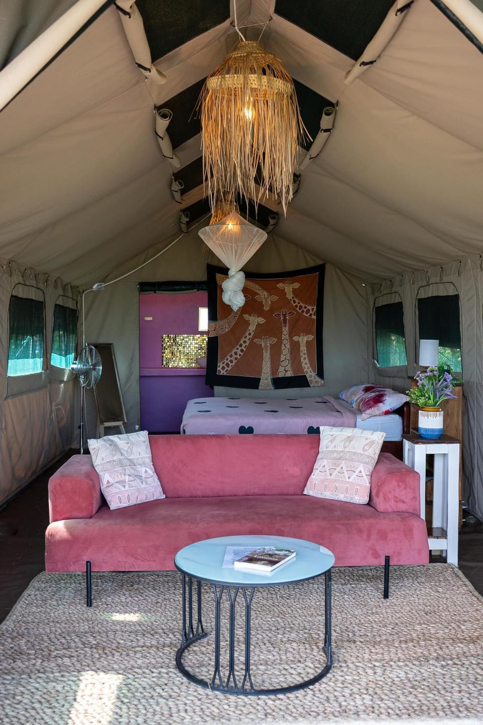 Muzanga Eco Guesthouse Luxury tent in Zambia