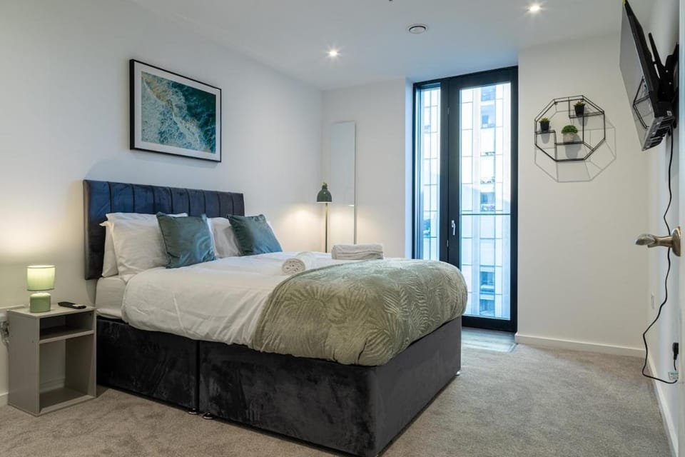 Manchester City Centre, AO Arena , Apartment with gym Apartment in Salford