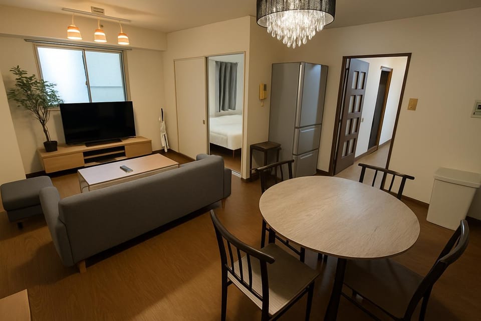 r311 Spacious Apartment near Dotonbori Namba Walk to Nipponbashi Apartment in Osaka