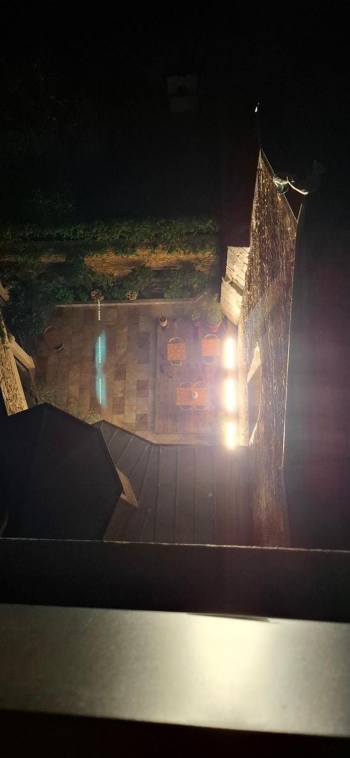 Patio, Night