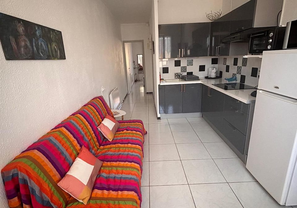 Charmant T2 à 1 min de la plage Apartment in Port-la-Nouvelle