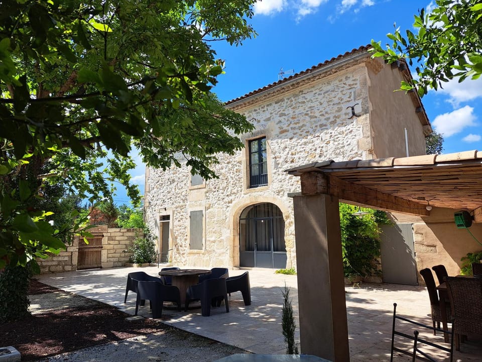 Property building, Patio