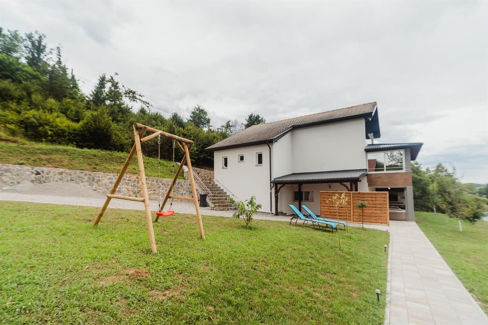 Property building, Day, Natural landscape, Children play ground, Garden, Garden view