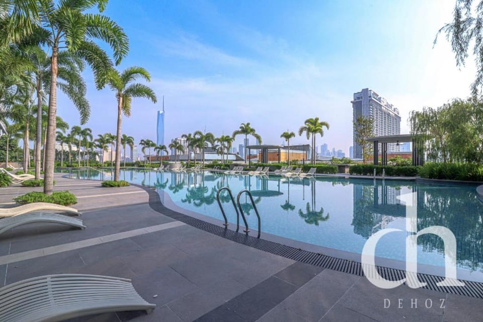 Property building, Natural landscape, Pool view, Swimming pool