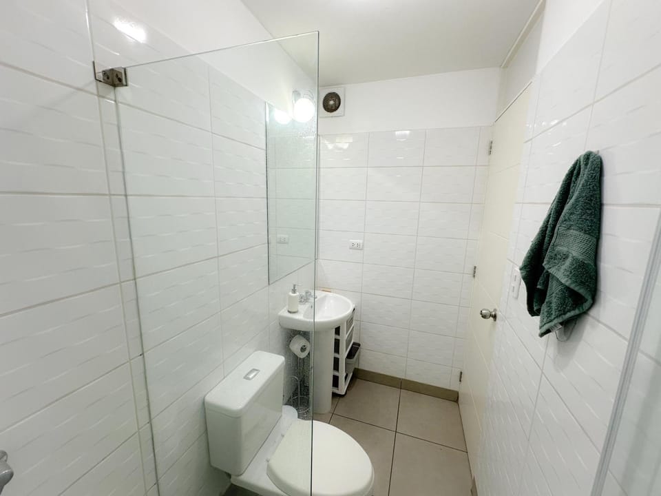 Shower, Toilet, Bathroom, towels