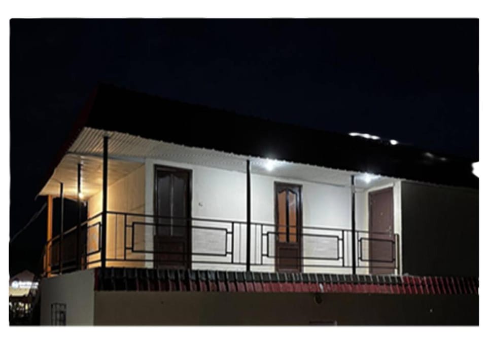 Property building, Night, Balcony/Terrace