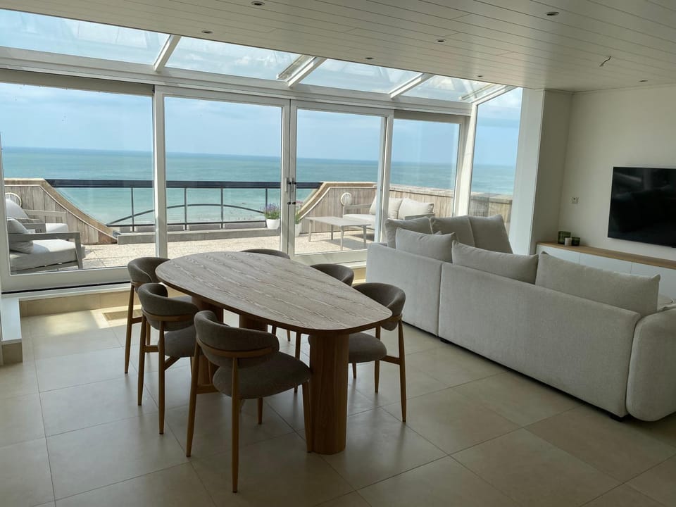 Balcony/Terrace, Living room, Sea view