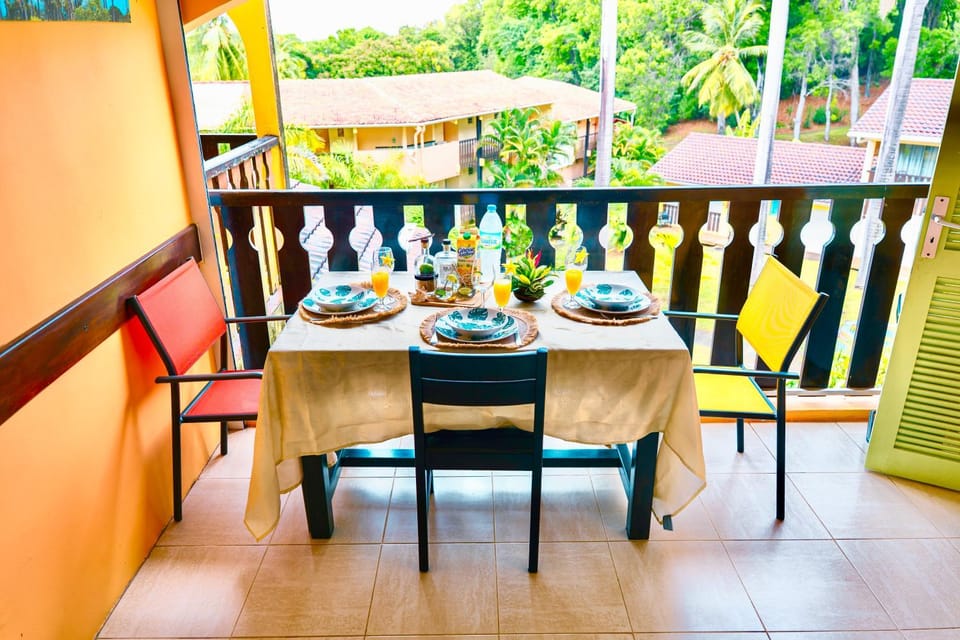 Balcony/Terrace, Dining area, Garden view