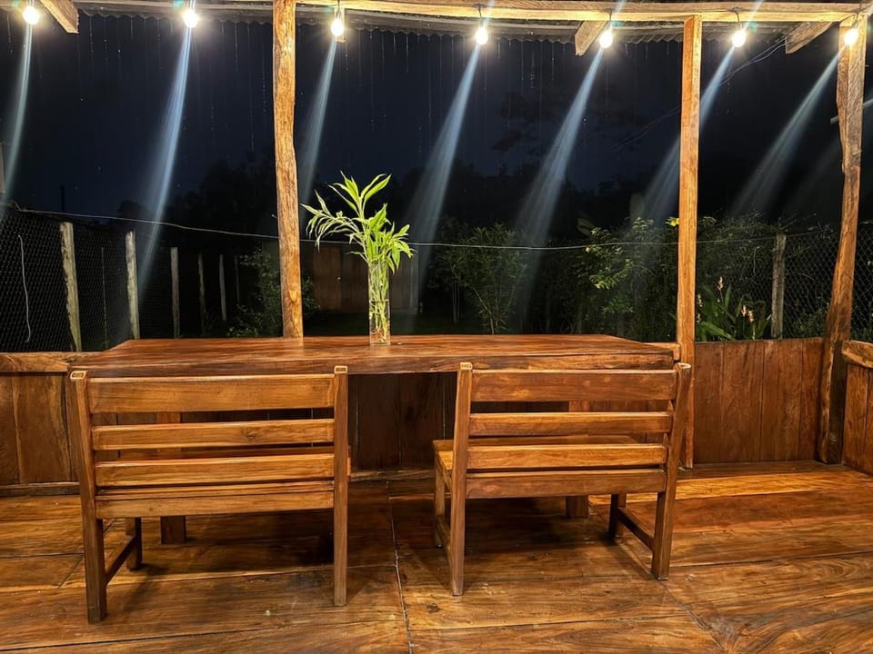 Patio, Night, Balcony/Terrace
