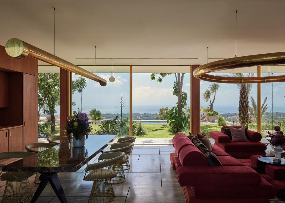 Villa Lebar - Hilltop 3 Bedroom Private Home with Vast Ocean and Volcano Views Villa in Bali