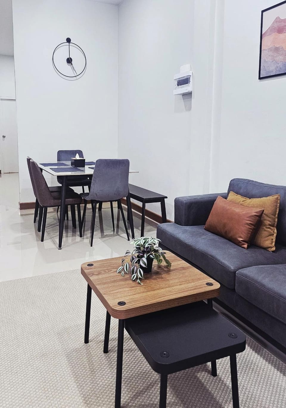Living room, Dining area