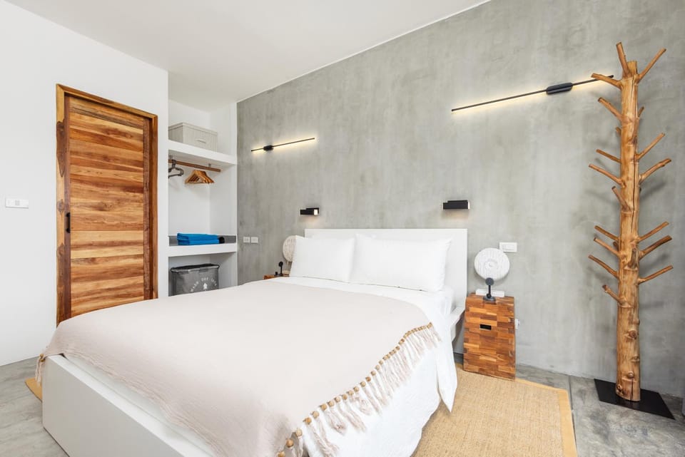 Bed, Photo of the whole room, Bedroom, wardrobe