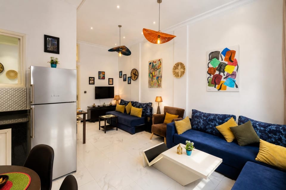 Charming apartment with pool -central location Apartment in Marrakesh