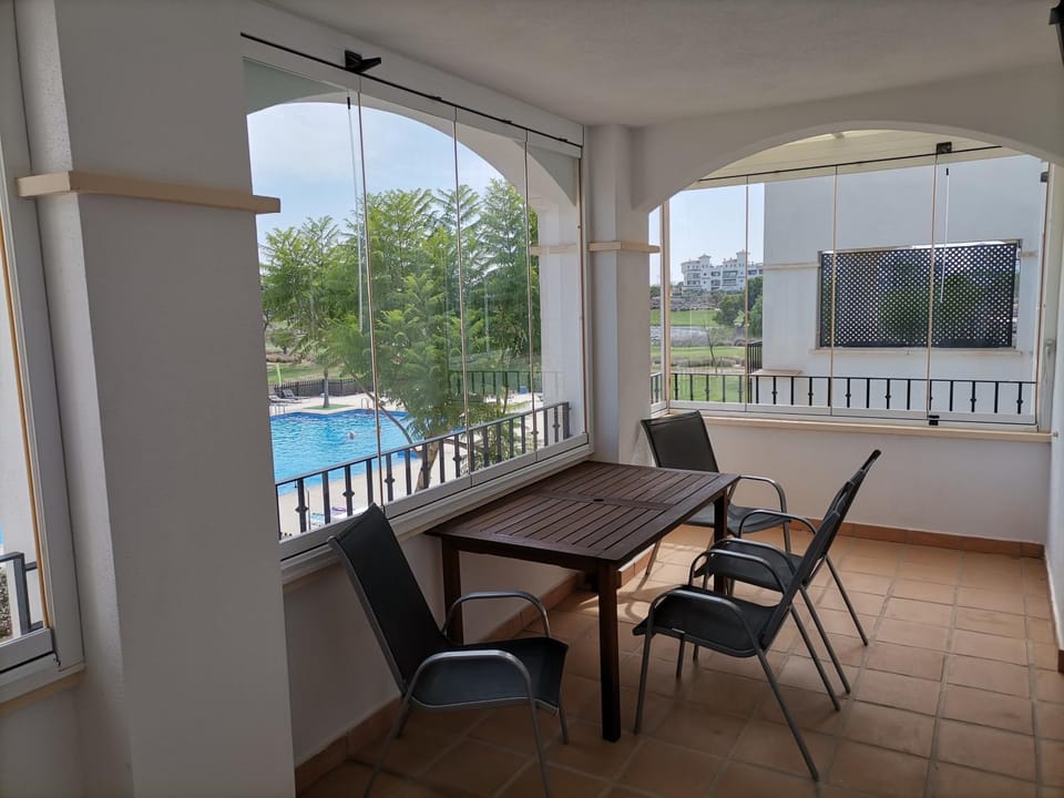 Balcony/Terrace, Pool view, Swimming pool