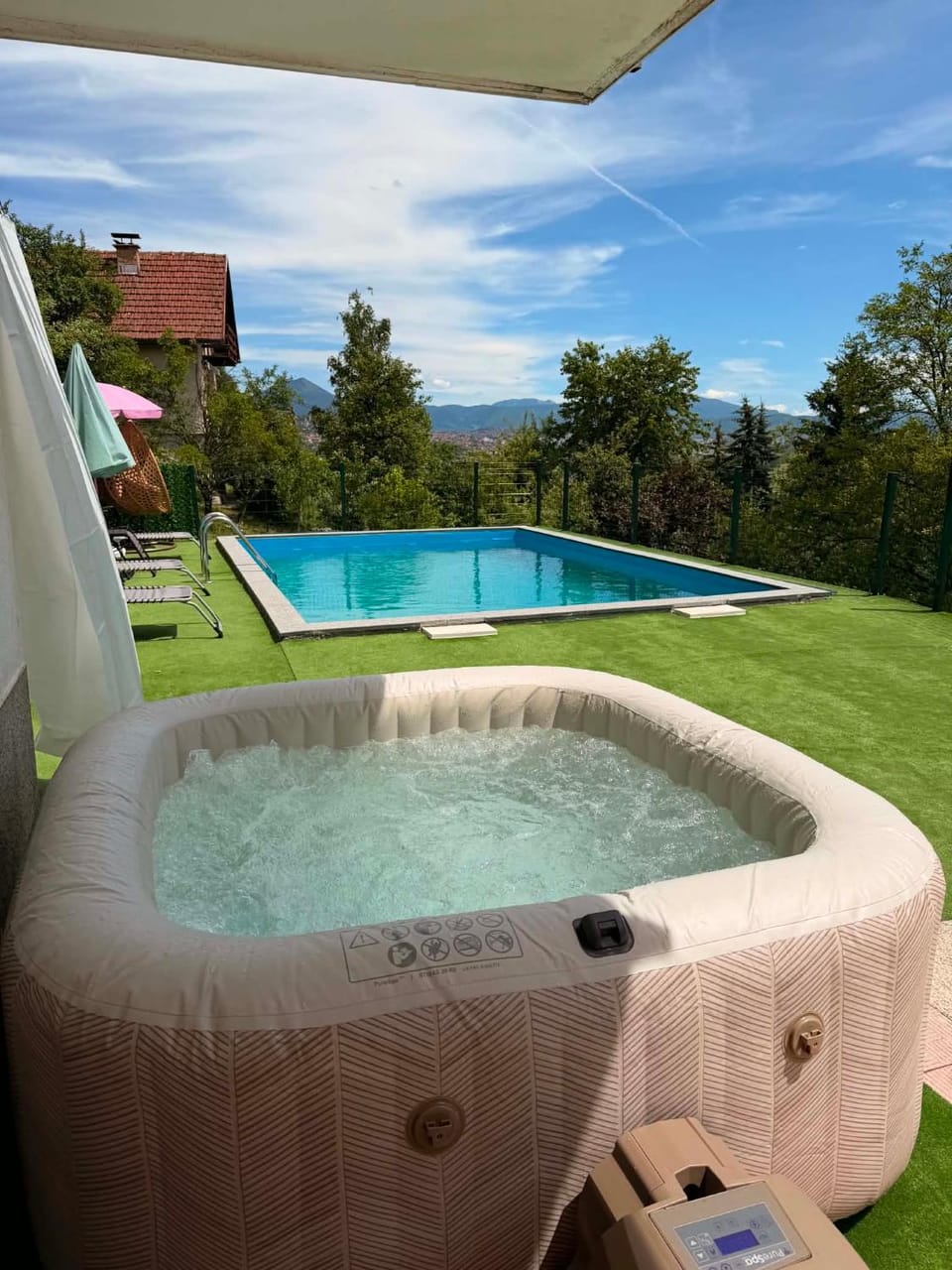 Garden, Hot Tub, Pool view, Swimming pool