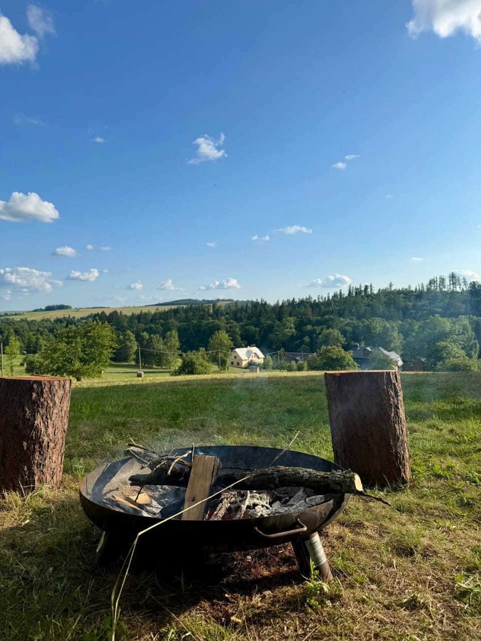 Natural landscape, BBQ facilities