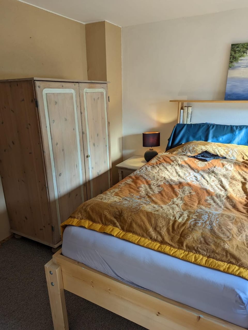 Bed, Photo of the whole room, Bedroom, wardrobe
