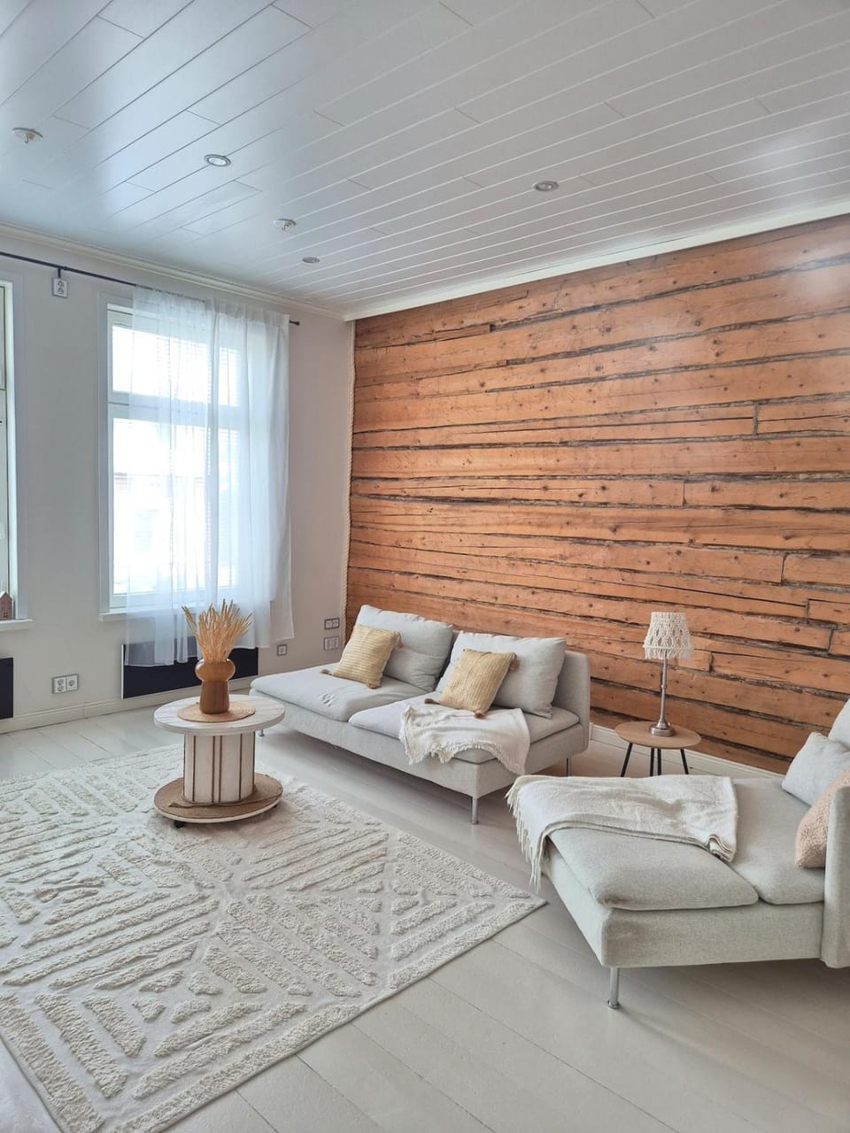 Idyllic wooden house two-room apartment Apartment in Finland