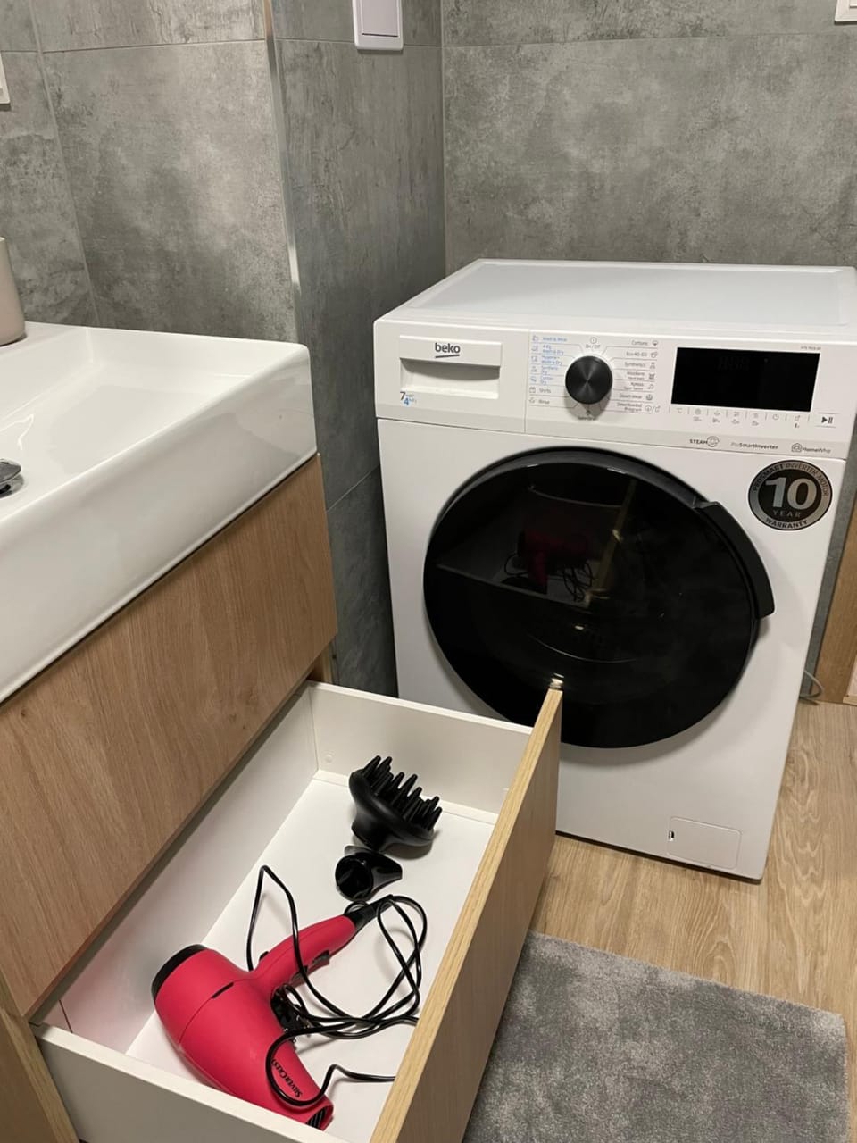 washing machine, dryer