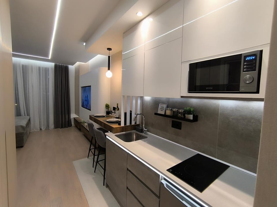 TV and multimedia, Kitchen or kitchenette, Dining area, minibar