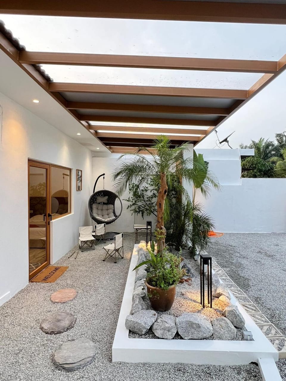 Patio, Garden view