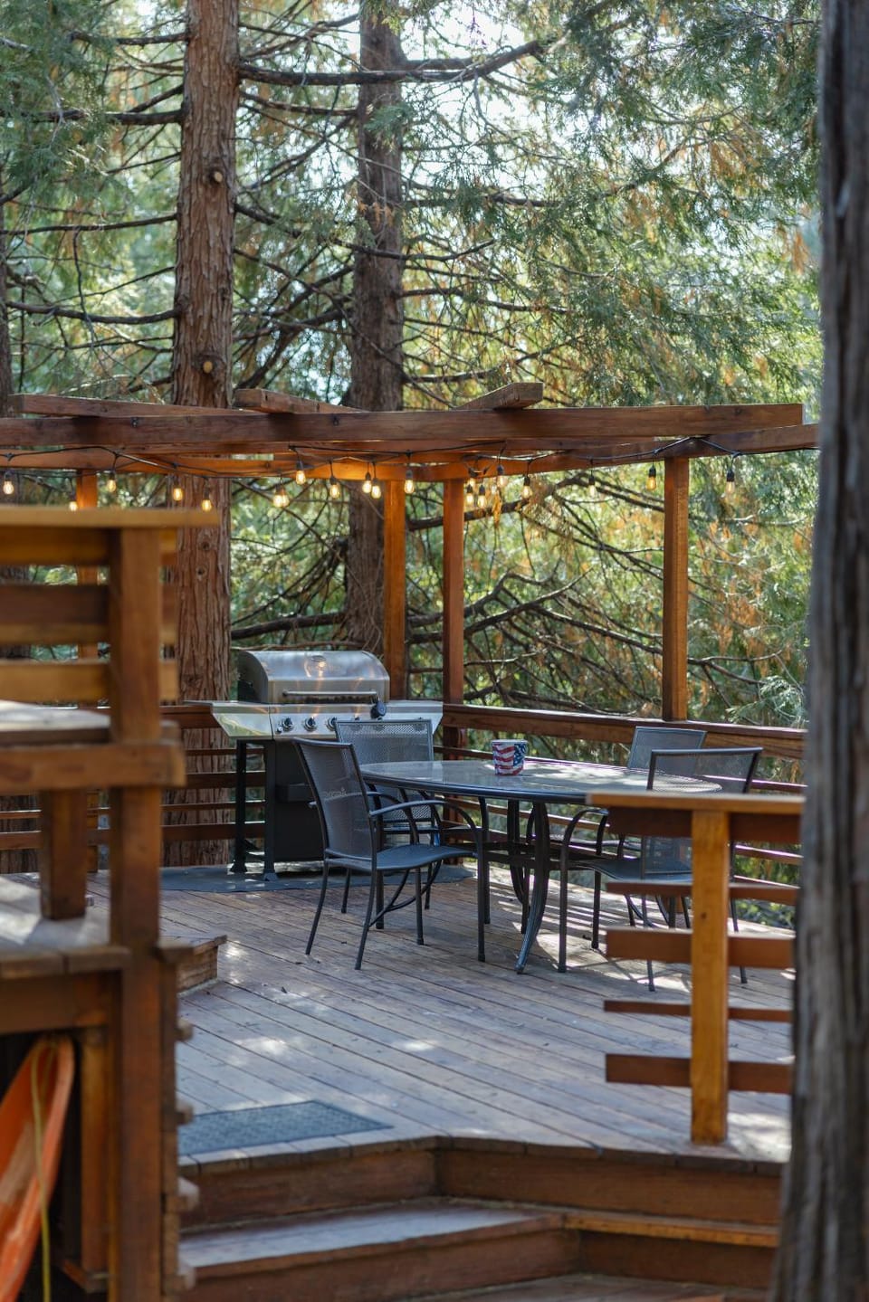 Idyllcove Fenced Mid-Century A-Frame House in Idyllwild-Pine Cove