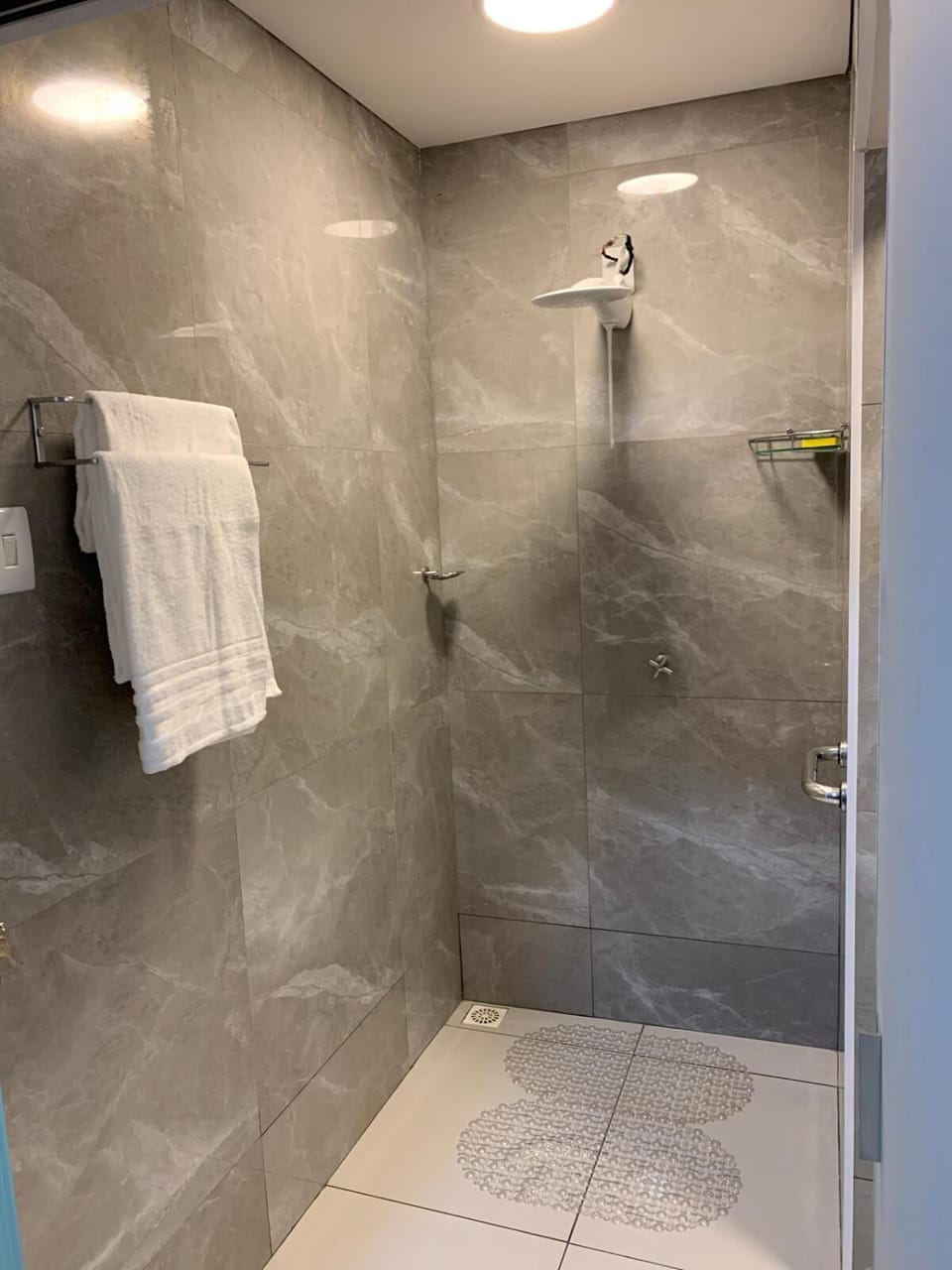 Shower, Bathroom, towels