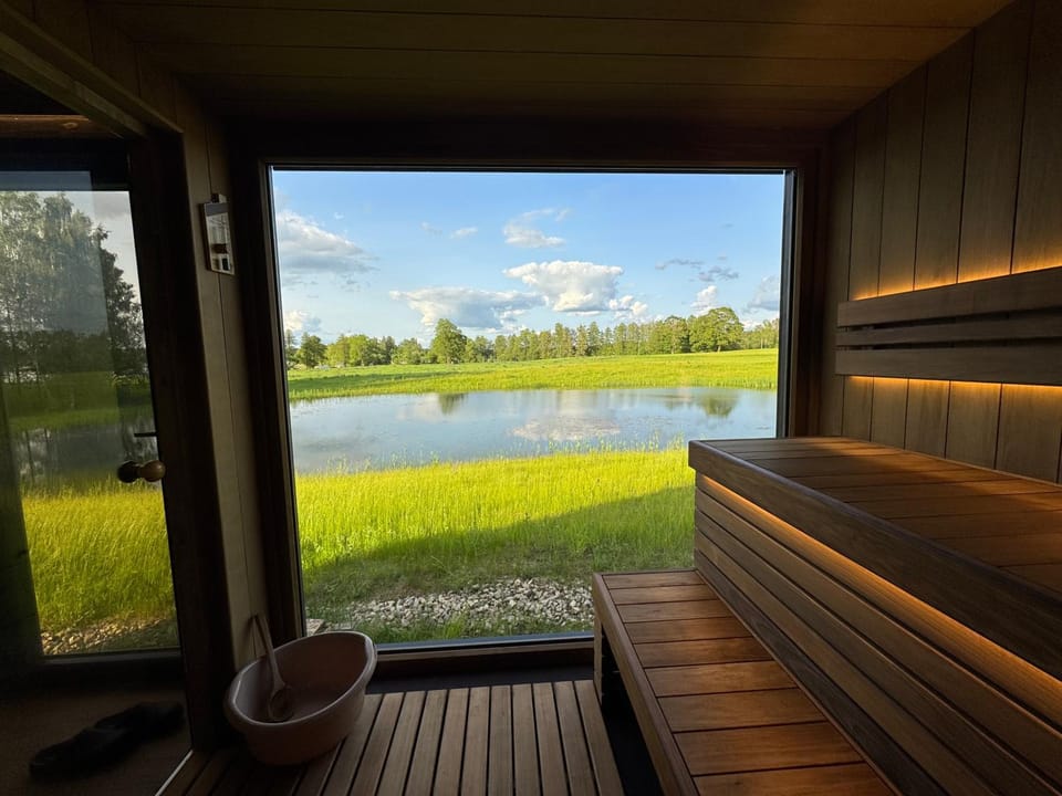 Sauna, Lake view, Public Bath